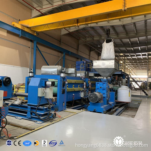 High Speed Aluminum composite panel line (Foam ACP)